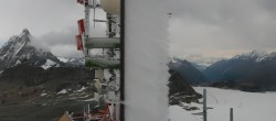 Archiv Foto Webcam Plateau Rosa Breuil Cervinia 11:00