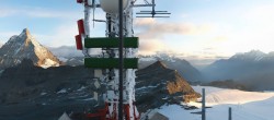 Archiv Foto Webcam Plateau Rosa Breuil Cervinia 05:00