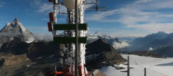 Archiv Foto Webcam Plateau Rosa Breuil Cervinia 07:00