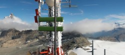 Archiv Foto Webcam Plateau Rosa Breuil Cervinia 09:00