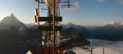 Archiv Foto Webcam Plateau Rosa Breuil Cervinia 19:00