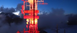 Archiv Foto Webcam Plateau Rosa Breuil Cervinia 21:00