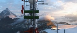 Archiv Foto Webcam Plateau Rosa Breuil Cervinia 05:00