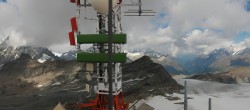 Archiv Foto Webcam Plateau Rosa Breuil Cervinia 13:00