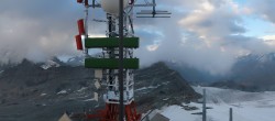Archiv Foto Webcam Plateau Rosa Breuil Cervinia 19:00