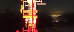 Archiv Foto Webcam Plateau Rosa Breuil Cervinia 01:00
