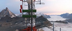 Archiv Foto Webcam Plateau Rosa Breuil Cervinia 05:00