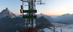 Archiv Foto Webcam Plateau Rosa Breuil Cervinia 05:00
