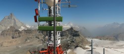 Archiv Foto Webcam Plateau Rosa Breuil Cervinia 09:00
