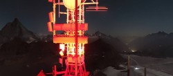 Archiv Foto Webcam Plateau Rosa Breuil Cervinia 03:00