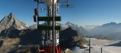 Archiv Foto Webcam Plateau Rosa Breuil Cervinia 07:00