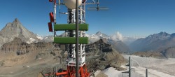 Archiv Foto Webcam Plateau Rosa Breuil Cervinia 09:00