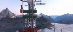 Archiv Foto Webcam Plateau Rosa Breuil Cervinia 05:00