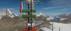 Archiv Foto Webcam Plateau Rosa Breuil Cervinia 11:00