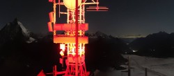 Archiv Foto Webcam Plateau Rosa Breuil Cervinia 01:00