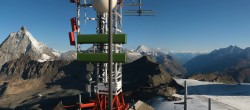 Archiv Foto Webcam Plateau Rosa Breuil Cervinia 08:00