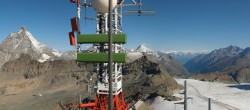 Archiv Foto Webcam Plateau Rosa Breuil Cervinia 09:00