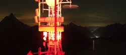 Archiv Foto Webcam Plateau Rosa Breuil Cervinia 23:00