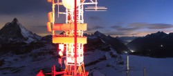 Archiv Foto Webcam Plateau Rosa Breuil Cervinia 05:00