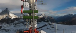 Archiv Foto Webcam Plateau Rosa Breuil Cervinia 08:00