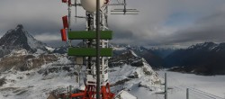 Archiv Foto Webcam Plateau Rosa Breuil Cervinia 09:00