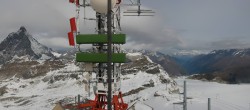 Archiv Foto Webcam Plateau Rosa Breuil Cervinia 11:00