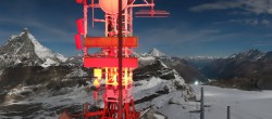 Archiv Foto Webcam Plateau Rosa Breuil Cervinia 23:00