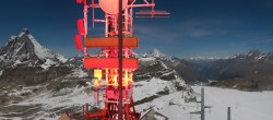 Archiv Foto Webcam Plateau Rosa Breuil Cervinia 01:00
