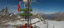 Archiv Foto Webcam Plateau Rosa Breuil Cervinia 13:00