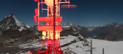Archiv Foto Webcam Plateau Rosa Breuil Cervinia 03:00