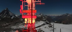Archiv Foto Webcam Plateau Rosa Breuil Cervinia 05:00