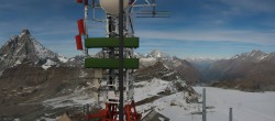 Archiv Foto Webcam Plateau Rosa Breuil Cervinia 13:00