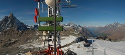 Archiv Foto Webcam Plateau Rosa Breuil Cervinia 15:00