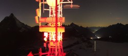 Archiv Foto Webcam Plateau Rosa Breuil Cervinia 19:00