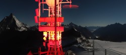 Archiv Foto Webcam Plateau Rosa Breuil Cervinia 21:00
