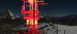 Archiv Foto Webcam Plateau Rosa Breuil Cervinia 01:00