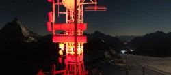 Archiv Foto Webcam Plateau Rosa Breuil Cervinia 21:00