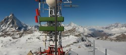 Archived image Webcam Plateau Rosa Breuil Cervinia 13:00