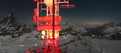 Archiv Foto Webcam Plateau Rosa Breuil Cervinia 19:00