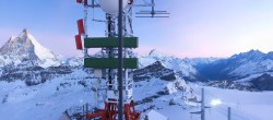 Archiv Foto Webcam Plateau Rosa Breuil Cervinia 05:00