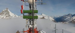 Archiv Foto Webcam Plateau Rosa Breuil Cervinia 09:00