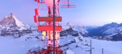 Archiv Foto Webcam Plateau Rosa Breuil Cervinia 05:00