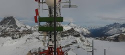 Archiv Foto Webcam Plateau Rosa Breuil Cervinia 09:00