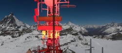 Archived image Webcam Plateau Rosa Breuil Cervinia 23:00