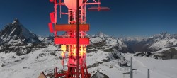 Archived image Webcam Plateau Rosa Breuil Cervinia 01:00