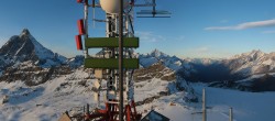 Archived image Webcam Plateau Rosa Breuil Cervinia 15:00