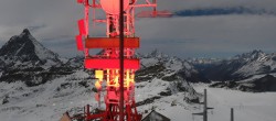 Archiv Foto Webcam Plateau Rosa Breuil Cervinia 03:00