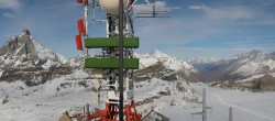 Archiv Foto Webcam Plateau Rosa Breuil Cervinia 11:00