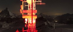 Archiv Foto Webcam Plateau Rosa Breuil Cervinia 02:00