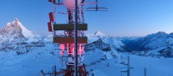 Archiv Foto Webcam Plateau Rosa Breuil Cervinia 06:00